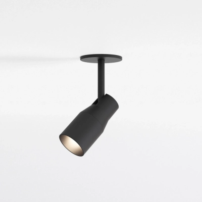 Apollo 100 Recessed lampa sufitowa GU10 matowy czarny Astro