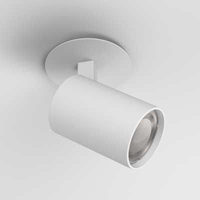 Ascoli Recessed lampa sufitowa GU10 biały z teksturą