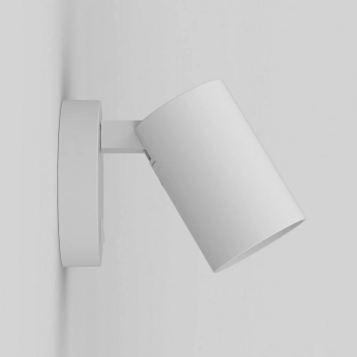 Ascoli Single Switched kinkiet GU10 biały z teksturą