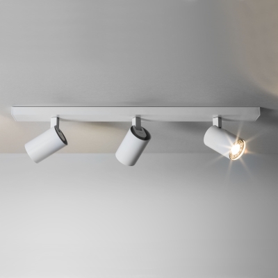 Ascoli Triple Bar lampa sufitowa GU10 biały z teksturą Astro
