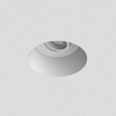 Blanco Round Adjustable lampa sufitowa GU10 gips
