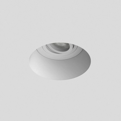 Blanco Round Adjustable lampa sufitowa GU10 gips