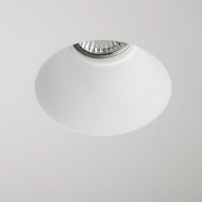 Blanco Round Fixed lampa sufitowa GU10 gips