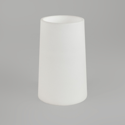 Cone 195 Glass abażur mleczne szkło Astro