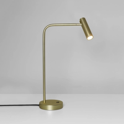 Enna Desk LED lampka stołowa 4,5W 124lm 2700K matowy złoty Astro