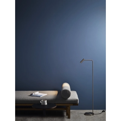 Enna Floor LED lampa podłogowa 4,5W 124lm 2700K matowy nikiel