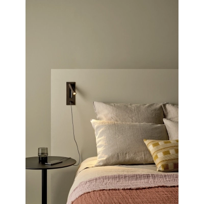 Fuse 3 USB kinkiet 3,5W 185lm 2700K matowy czarny