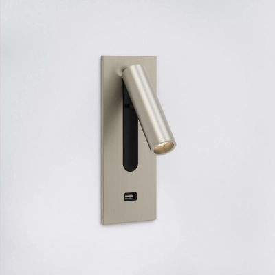 Fuse 3 USB kinkiet 3,5W 185lm 2700K matowy nikiel Astro