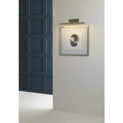Goya 460 LED kinkiet 7,5W 821lm 2700K szczotkowany antyczny mosiądz