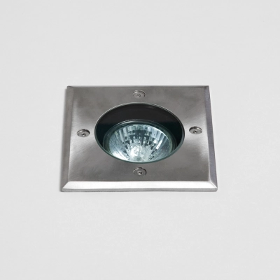 Gramos Square lampa wbudowywana GU10 szczotkowana stal nierdzewna Astro