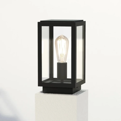Homefield Pedestal lampa stojąca E27 czarny z teksturą Astro