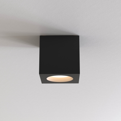 Kos Square II lampa sufitowa GU10 czarny z teksturą Astro