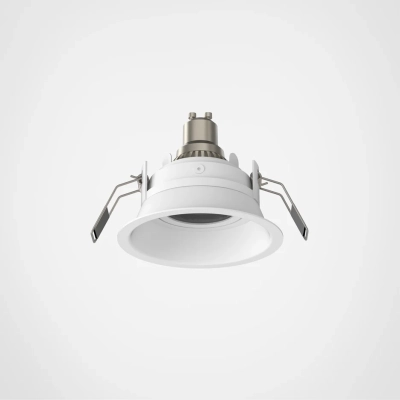 Minima Round Adjustable Fire-Rated lampa sufitowa GU10 matowy biały Astro