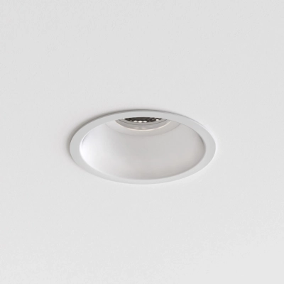 Minima Round Fixed Fire-Rated IP65 lampa sufitowa GU10 matowy biały