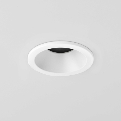 Minima Round Fixed IP65 lampa sufitowa GU10 matowy biały Astro