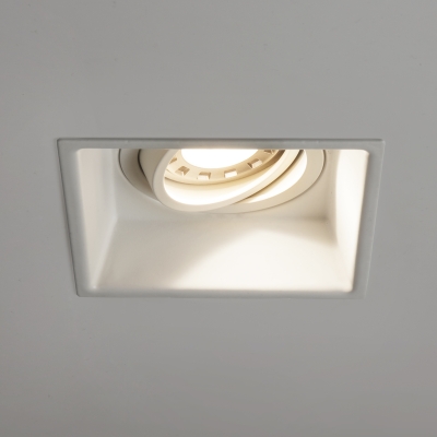 Minima Square Adjustable lampa sufitowa GU10 matowy biały Astro