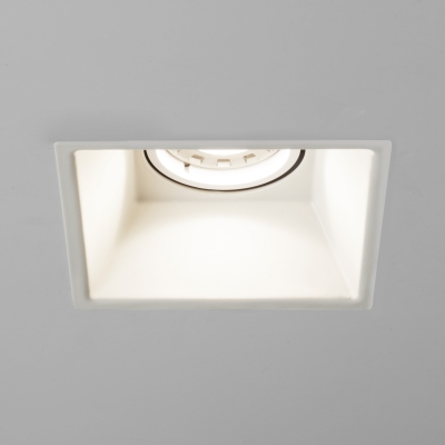 Minima Square Fixed lampa sufitowa GU10 matowy biały Astro