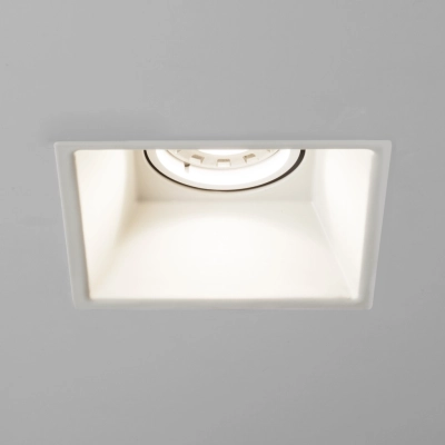 Minima Square Fixed lampa sufitowa GU10 matowy biały Astro