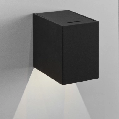 Oslo 100 LED kinkiet 3,8W 47,08lm 3000K czarny z teksturą
