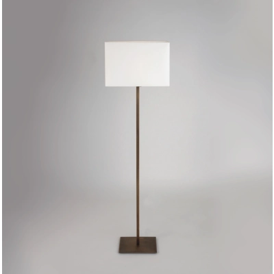 Park Lane Floor lampa podłogowa E27 brąz abażur Rectangle 400 Astro