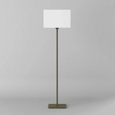 Park Lane Floor lampa podłogowa E27 brąz abażur Rectangle 400 biały Astro