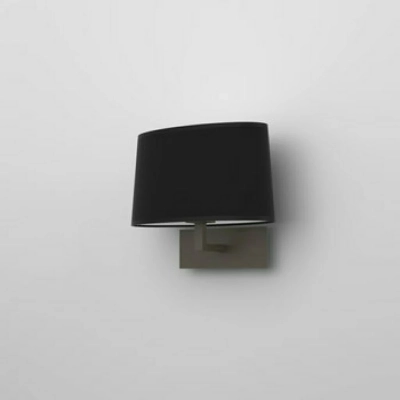 Park Lane Grande kinkiet E27 brąz abażur Tapered Oval czarny Astro