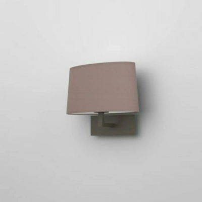 Park Lane Grande kinkiet E27 brąz abażur Tapered Oval ostrygowyAstro