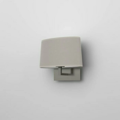 Park Lane Grande kinkiet E27 matowy nikiel abażur Tapered Oval piaskowy Astro