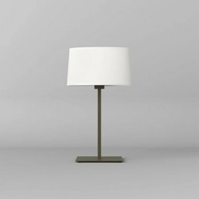 Park Lane Table lampka stołowa E27 brąz abażur  Tapered Oval biały Astro