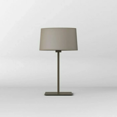 Park Lane Table lampka stołowa E27 brąz abażur  Tapered Oval ostrygowy Astro