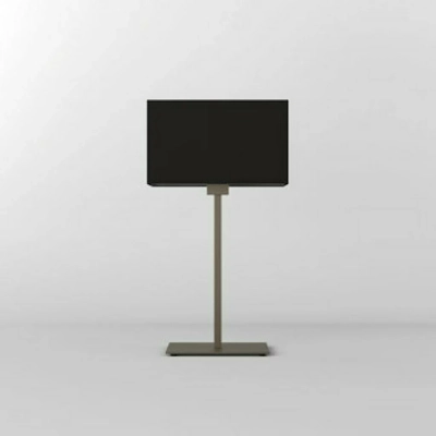 Park Lane Table lampka stołowa E27 brąz abażur Rectangle 285 czarny Astro