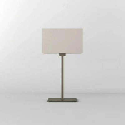 Park Lane Table lampka stołowa E27 brąz abażur Rectangle 285 piaskowy Astro
