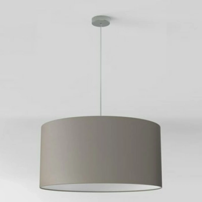 Pendant Suspension Kit 2 lampa wisząca E27 matowy nikiel abażur Drum 500 ostrygowy Astro