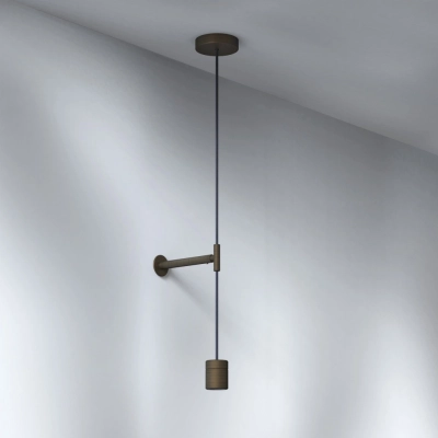 Pendant Suspension Kit 3 lampa wisząca E27 brąz Astro