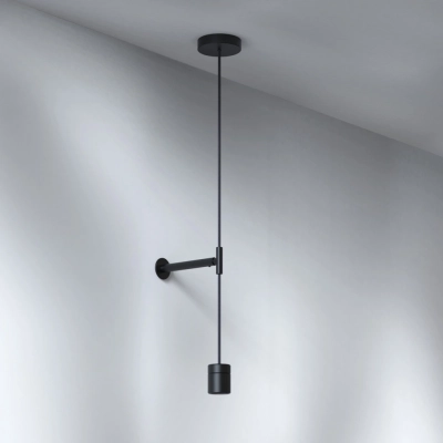 Pendant Suspension Kit 3 lampa wisząca E27 matowy czarny Astro