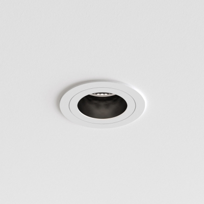 Pinhole Slimline Round Fixed Fire-Rated IP65 lampa sufitowa GU10 matowy biały Astro