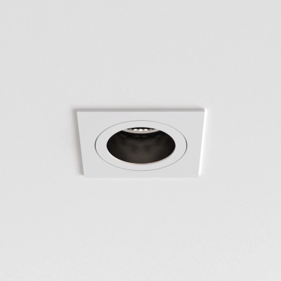 Pinhole Slimline Square Fixed Fire-Rated IP65 lampa sufitowa GU10 matowy biały Astro