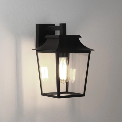 Richmond Wall Lantern 200 kinkiet E27 czarny z teksturą Astro