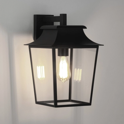 Richmond Wall Lantern 254 kinkiet E27 czarny z teksturą Astro