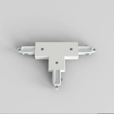 T Connector Left Nearside Earth Track Lighting matowy biały Astro