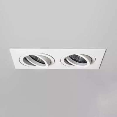 Taro Twin Fire-Rated lampa sufitowa GU10 matowy biały Astro
