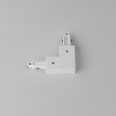 Track 90° Corner Connector Left Track Lighting matowy biały Astro
