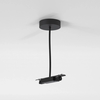 Track Suspension Central Live Supply Track Lighting matowy czarny Astro