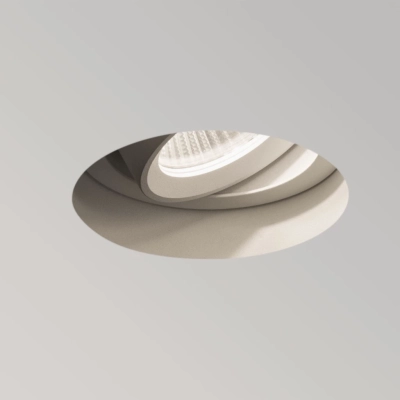 Trimless Round Adjustable LED lampa sufitowa 6,8W 527,8lm 2700K biały z teksturą Astro