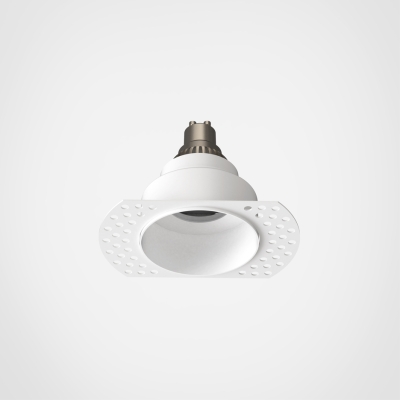 Trimless Round Fixed lampa sufitowa GU10 matowy biały Astro