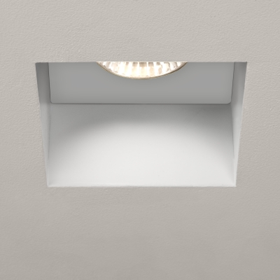 Trimless Square Fixed Fire-Rated IP65 lampa sufitowa GU10 matowy biały Astro