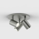 Ascoli Triple Round lampa sufitowa GU10 matowy nikiel