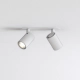 Ascoli Twin Recessed lampa sufitowa GU10 biały z teksturą Astro