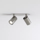 Ascoli Twin Recessed lampa sufitowa GU10 matowy nikiel Astro