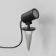Bayville Spike Spot 12V lampa sufitowa 4,5 W 465lm 3000K czarny z teksturą Astro